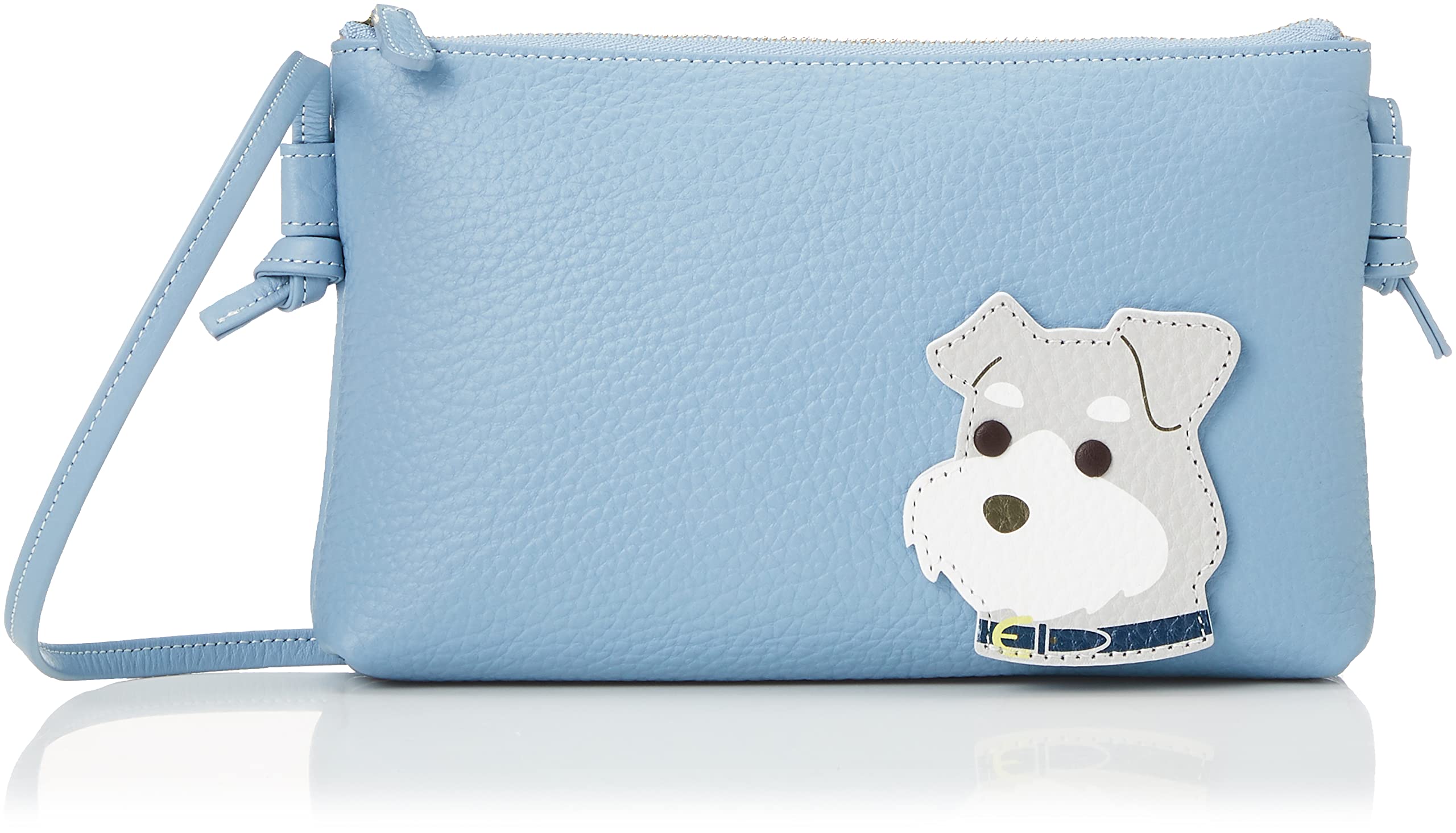 

Сумка через плечо для собак, сине-серая 84842 [Kitamura] P-0668, женская (Миниатюрный шнауцер)