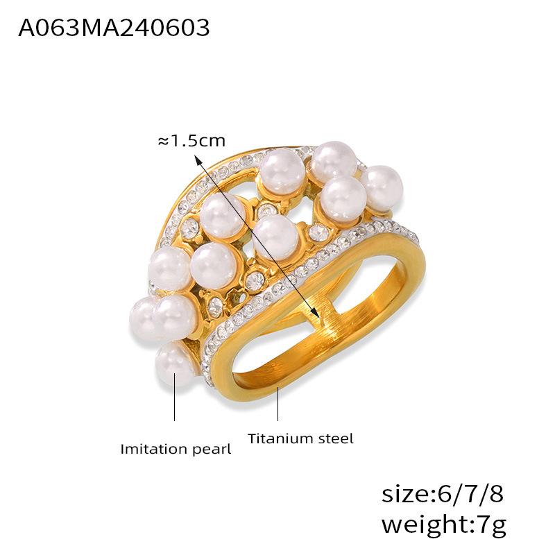 

Кольцо Wind Simple с микро-инкрустацией из циркония, титановая сталь, легкое, роскошное, нишевое, популярное кольцо No.8