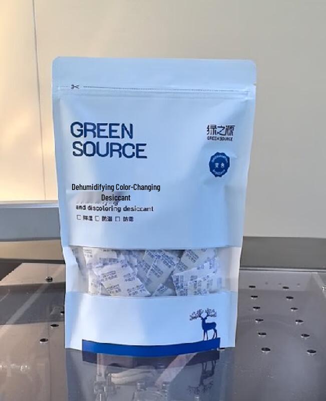 GREEN SOURCE Color-Changing Food-Grade Silica Gel Desiccant Packs
