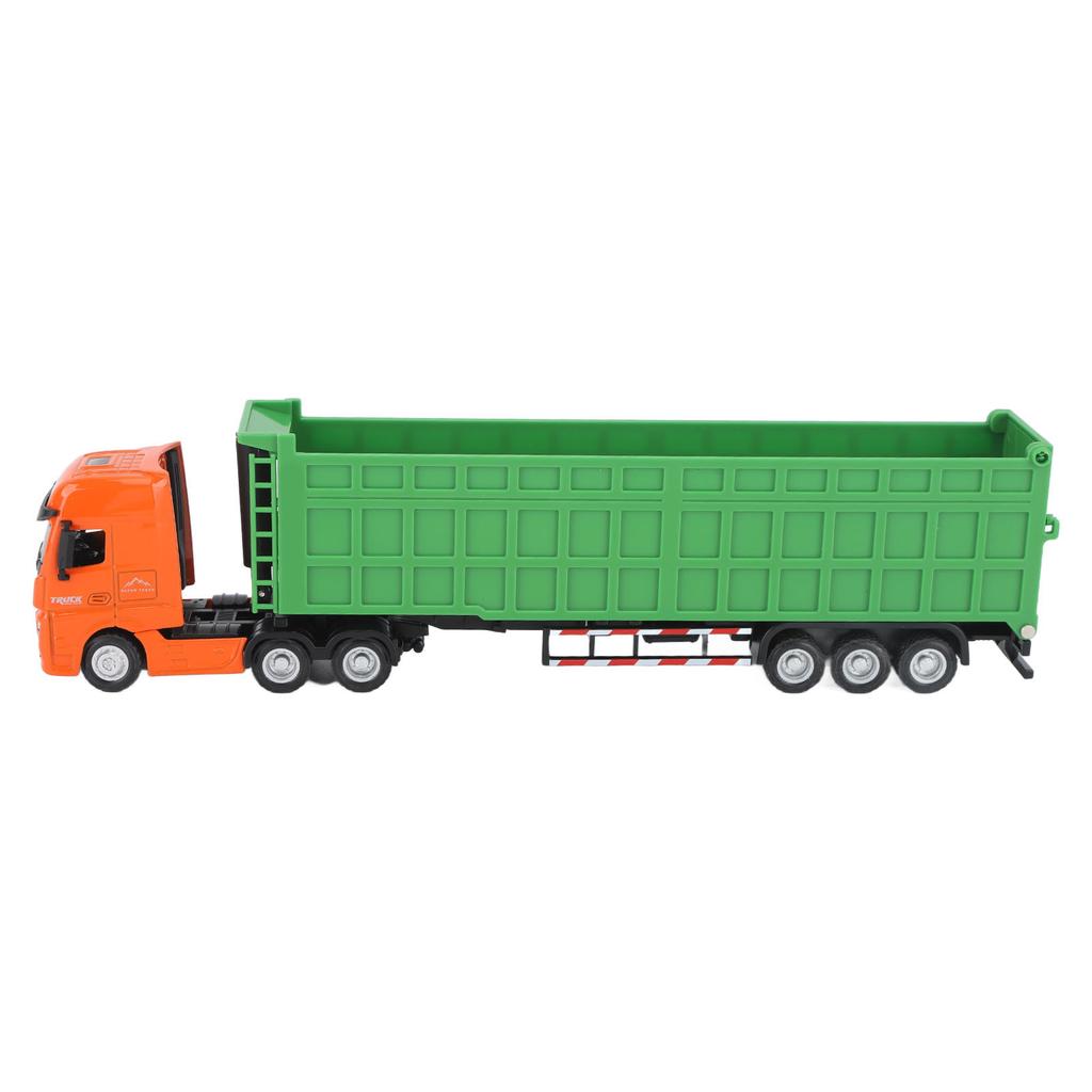 1:50 Scale Diecast Model Truck Toy Static Model Car Dump Truck for Kids Children Boys Gifts