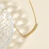 5pcs/Lots Stainless Steel Curved Long Tube Spacer Beads Connector for Handmade DIY Bracelet Necklace Jewelry Making Accessories