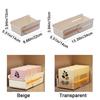 Length Adjustable Retractable Drawer Organizer Right Angle Drawer Storage Box  Deep Cabinet