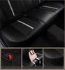 Black Car Seat Cover 5 seats Universal Seat Cushion Breathable For Sedan SUV