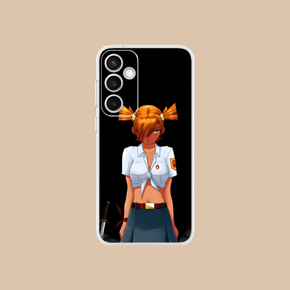Everlasting Summer Alisa Clear Mobile Phone Case for Samsung Galaxy S25 S24 S23 S22 S21Plus FE Ultra Colorful Cover