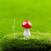 50Pcs Mini Resin Mushroom  for Micro Landscape Fairy Garden Terrarium DIY Craft Decoration