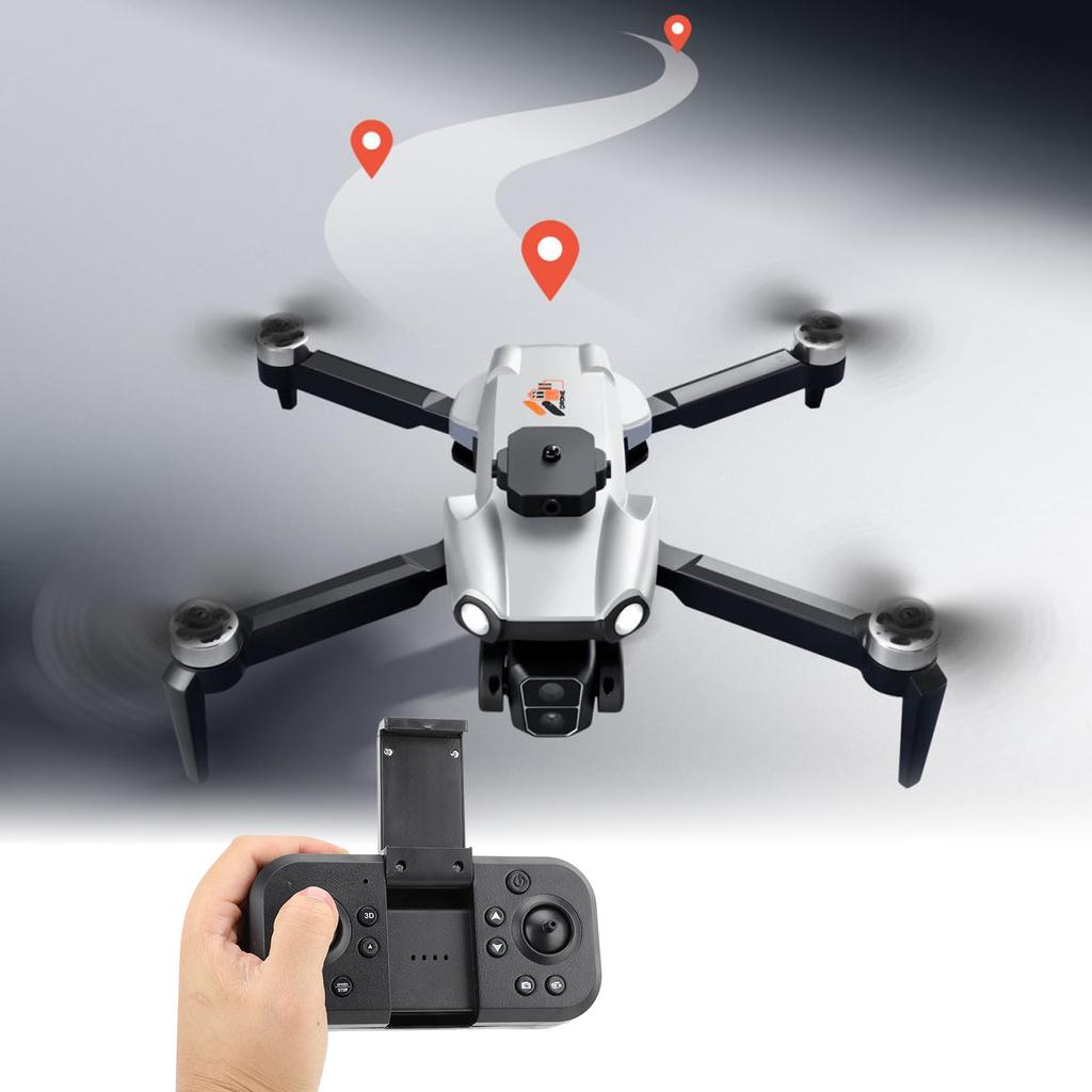 RC Drone 4K Dual Camera 4 Sided Obstacle Avoidance Optical   Positioning WiFi Remote Control Quadcopter