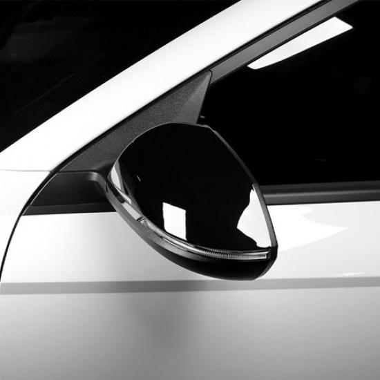 ABS Rearview Mirror Caps Shell Cover Trim For Hyundai Kona 2024-2025 Accessories