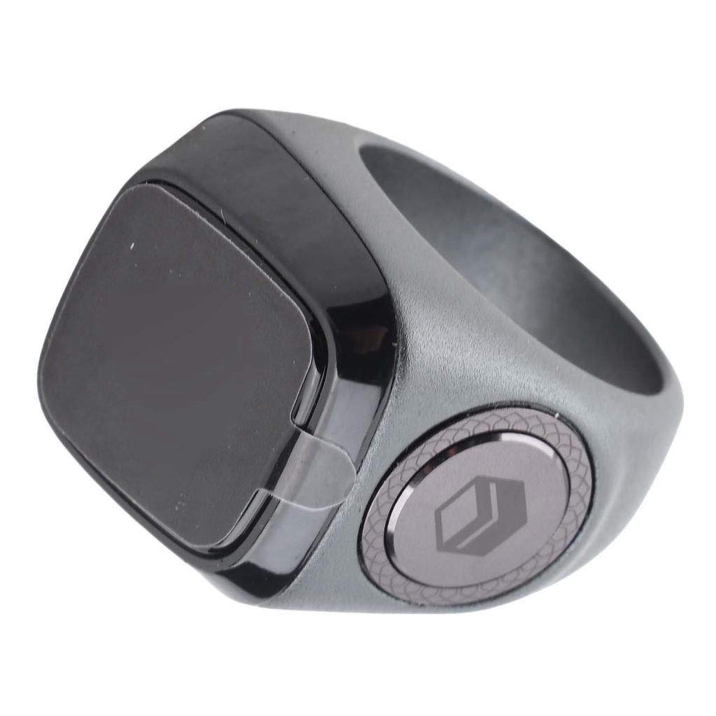 Bluetooth Finger Ring Rechargeable Step Counting Ring APP Support 0.49in Screen Smart Ring 20MM