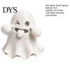 Halloween Party Supplies Ghost Figurine, 3D Printed Cute Face Statue, Spooky PLA Plastic Decor Tabletop Ornament for Shelf, Desk, Home Desktop