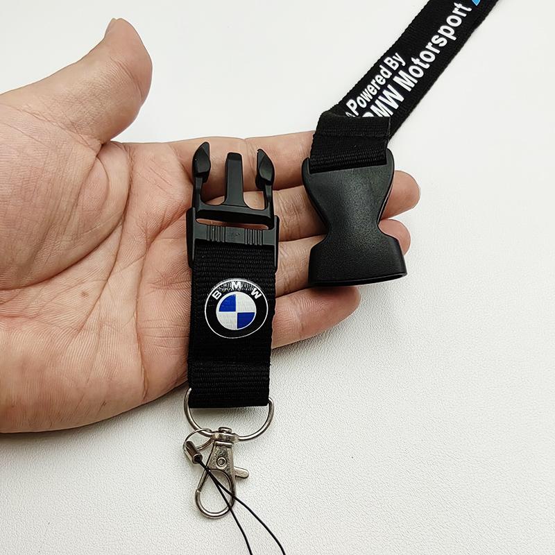 FA7Mobile Phone Neck Strap Lanyard Keychain For BMW M Motorsport E39 E46 E90 E60 E87 E53 F10 F20 F30 F15 F16 X3 X5 X6 Accessories