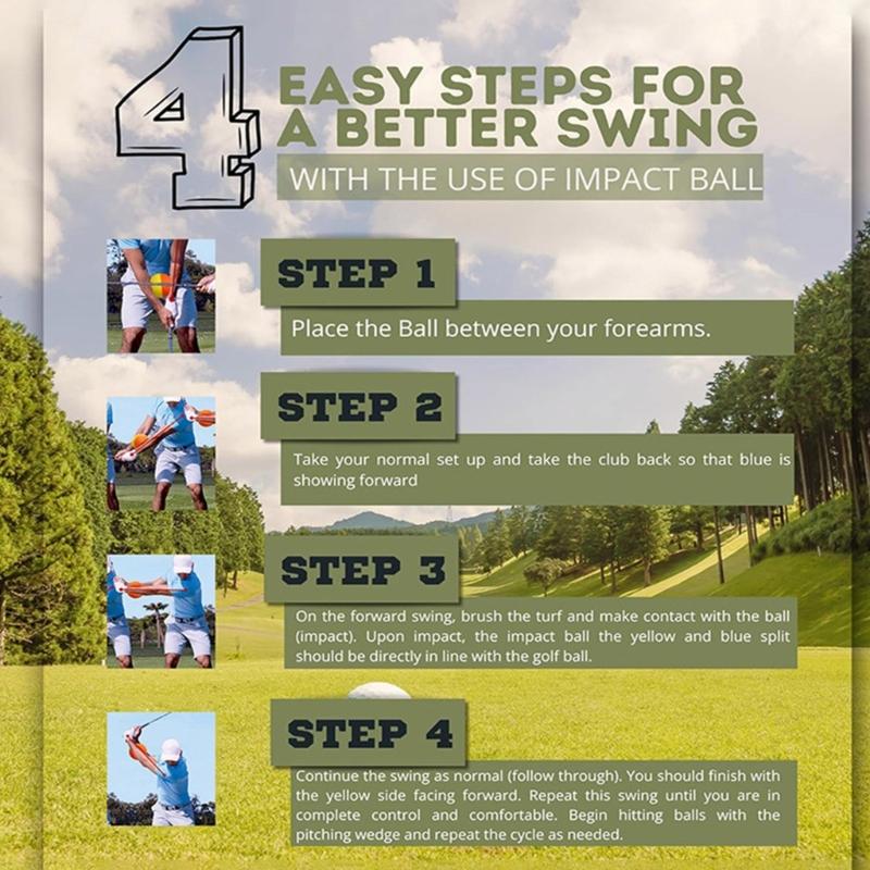 Golf Swing Trainer Foam Practice Tool Swing Correction Assistant for Muscle Memory and Accuracy Development