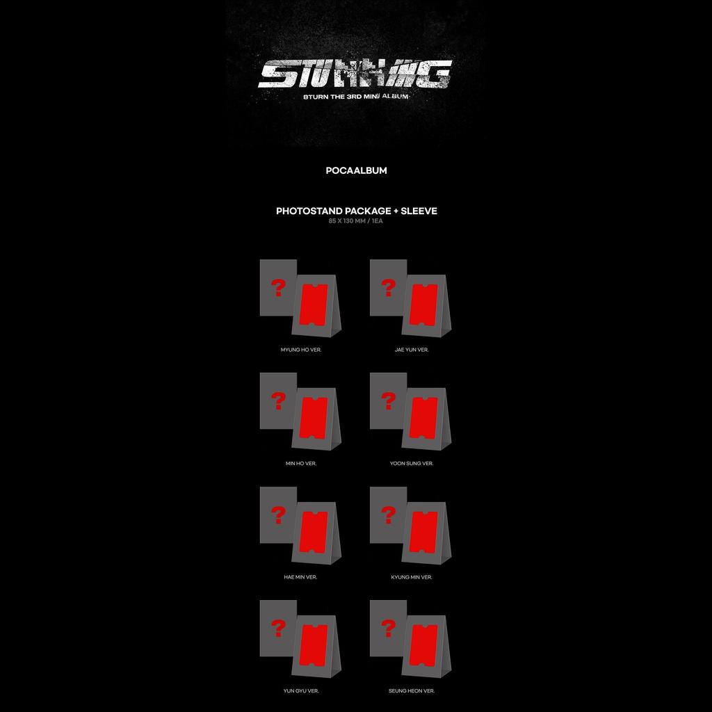 8TURN [OHROMUJÍCÍ] 3. Mini Album POCA VER.