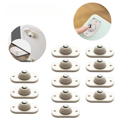 4 szt. Kółka do mebli Stal nierdzewna Rolka Samoprzylepna Kółko Obrotowe Dom 360 Stopni Nośne Uniwersalne Kółko ARI