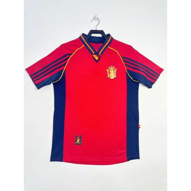 Vintage Retro National Team Soccer Jerseys Spain Mexico Germany Brazil Football Shirts
