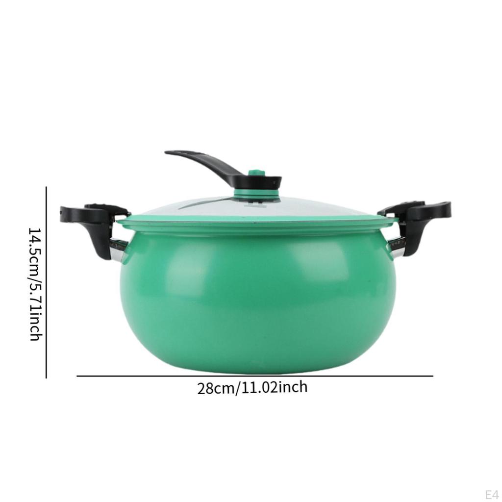 7L Micro Pressure Cooker for Cooking Soup, Pasta, And Noodles