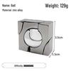 Zinc Alloy Kongming Puzzle Lock: Disentanglement Ring Educational Toy