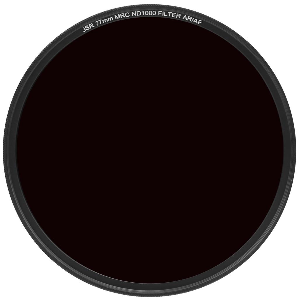 Junestar Neutral Density Dimming Lens ND Filter MRC ND1000 for SLR Mirrorless Camera Lens77mm  3in