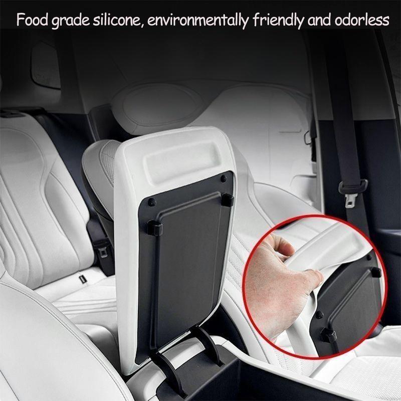 Für Geely Galaxy E5 EX5 Proton eMas 7 E245 2024~2026 2025 Silikon Armlehnenbox Schutzabdeckung Auto Innenzubehör