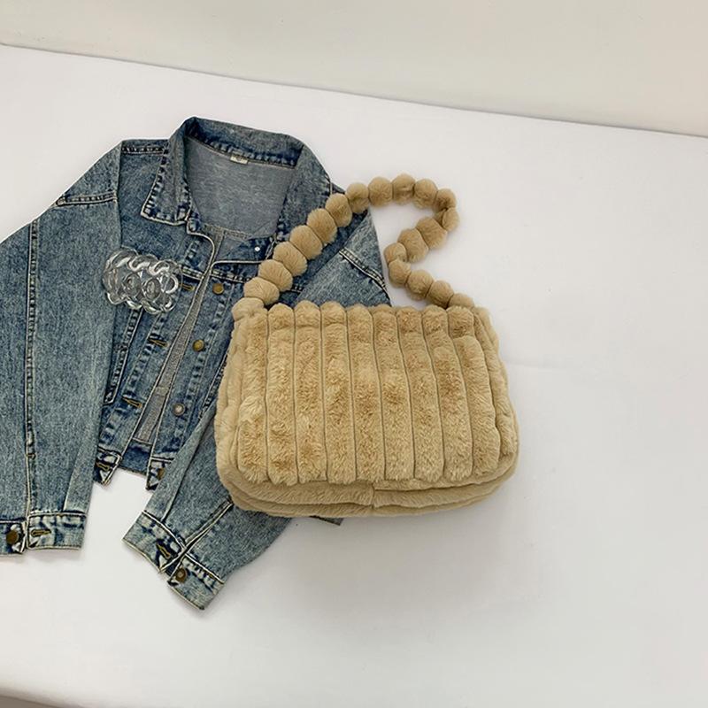 

Autumn new fashion shoulder bag niche design simple bag women s handbag large capacity tote bag хаки