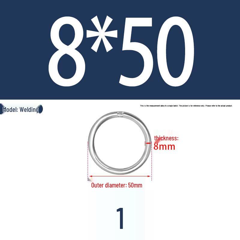 304 Stainless Steel Seamless O-Ring for Lifting and Hammock Yoga Connection