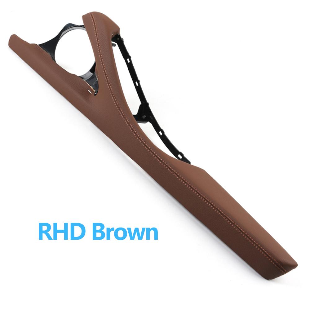 Reposabrazos de puerta Interior LHD RHD, soporte de marco exterior de cuero para BMW 5 Series F10 F11 F18 520 523 525 528 530