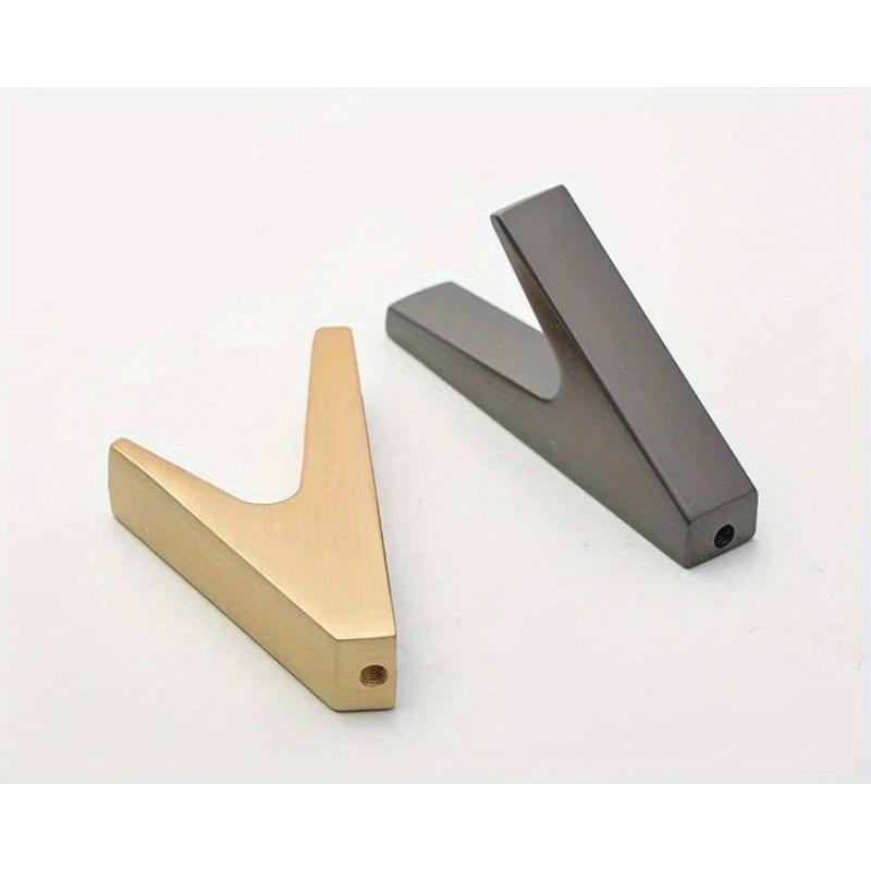 1Pcs Metal Matte Wall Hooks Bathroom Accessories Coat Hooks Towel Rack Holder Creative for Key Hat Bag Home Decorative Robe Hanger