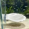 Cama de Peixe Ventosa Rede de Betta Concha, com Ventosa, Plataforma de Ponto de Descanso, Acessório de Aquário para Dormir Esconder Brincar Ajustável