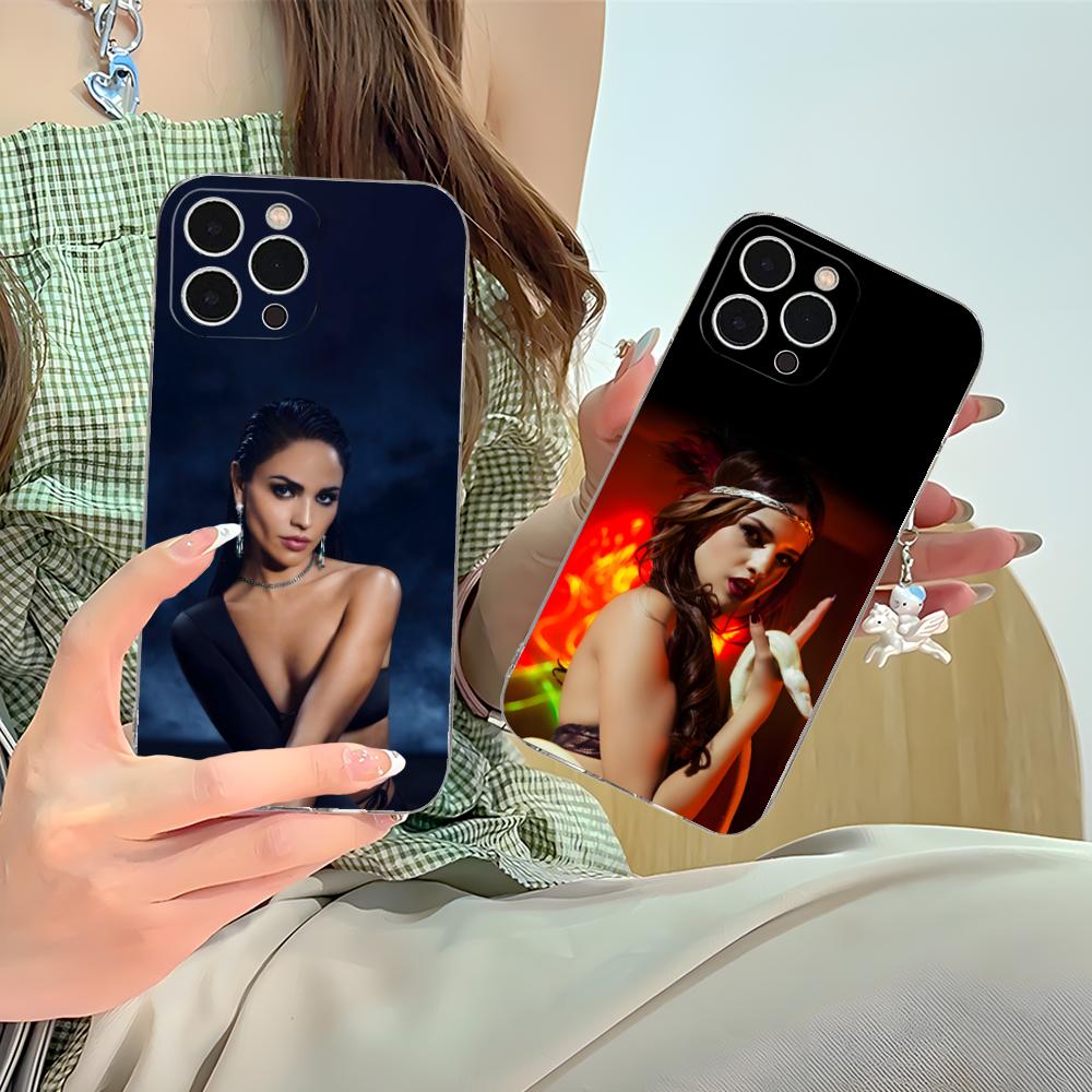 Fashion Eiza Gonzalez Clear TPU Mobile Case for iPhone 17 16 15 14 13 12 11 X XR XS Air Pro Max Plus Mini Colorful Cover