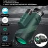 80x100 Zoom 50000M HD Bak4 Portable Powerful Binoculars Long Range Professional Telescope Monocular Hunting Camping