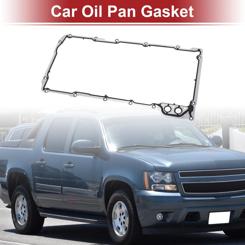 X Autohaux No.12612350 Car Transmission Filter Oil Pan Gasket for Chevrolet Avalanche 2007-2013 for Chevrolet Impala 2006-2009
