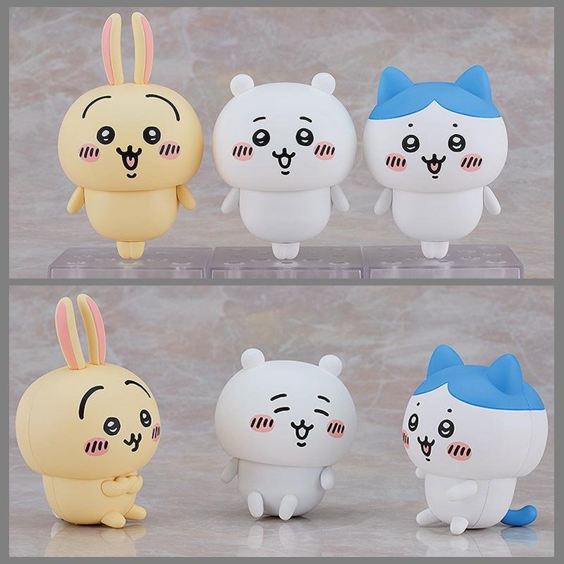 Jiikawa 2167 Q Edition Clay Man 2169 Usaki 2168 Hatch Cat, Moving Doll Figure
