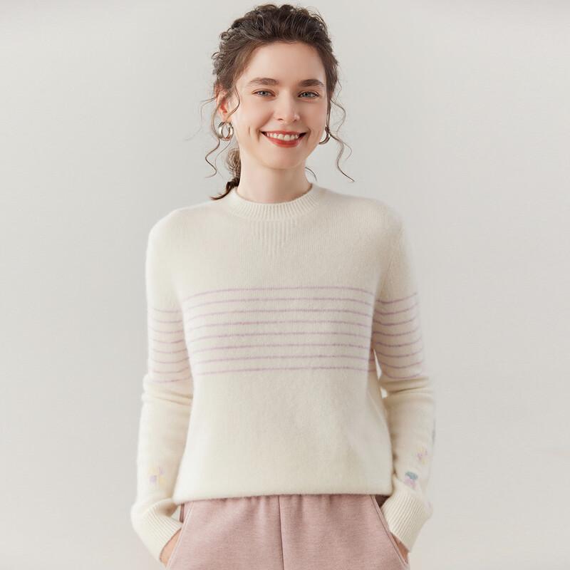 Fanzhen Women's Thick Cashmere Blend Sweater