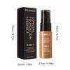 Matte Oil Control Concealer Foundation 6 Colors Long-lasting Hydrating Full Coverage Liquid Foundation