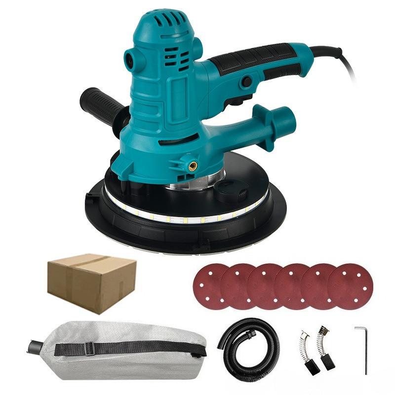 Ultra Light Portable Electric Wall Polishing Machine Self Suction Drywall Sander Short Handle Wall Handheld Sandpaper Machine