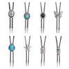 Harajuku Style Cowboy Bolo Tie for Halloween Carnivals Party Man Teens Costume