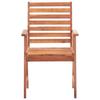 vidaXL Garden Chairs 4 pcs Solid Acacia Wood