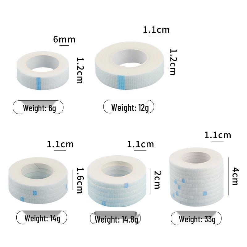 Breathable Non-Woven Easy-Tear Eyelash Grafting Tape for Lash Separation