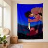 Prinzessin Mononoke (1) Wandbehang Stilvoller Wandbehang für Schlafzimmer Wohnzimmer Studentenwohnheim Schönes Geschenk für Familie und Freunde