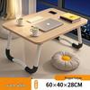 Foldable Bedside Desk Laptop Table: Student Dormitory Writing Desk & Small Table