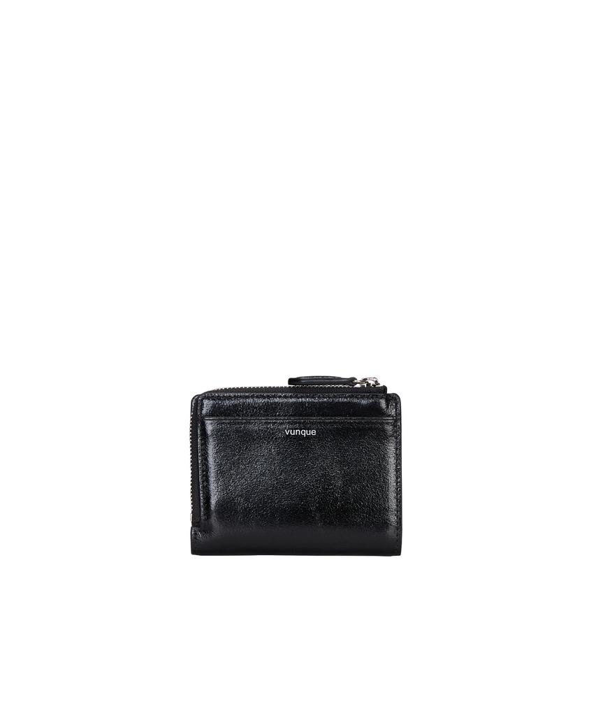 Vunque Perfec Flip Half Wallet Black