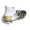 adidas Predator 20.3 Punta Tonda Allacciatura MG (Borchie corte in gomma) Scarpe da Calcio Antiscivolo Uomo scarpe da calcio Bianco Nero Oro FW9188
