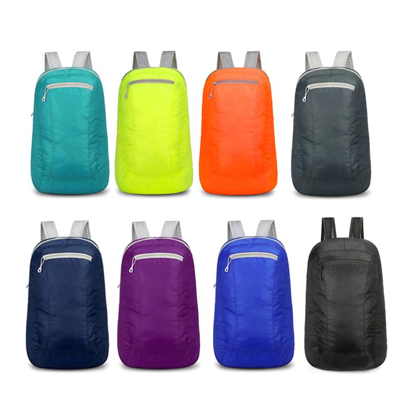 Outdoor Waterproof Foldable Lightweight Backpack Large Capacity Camping Hiking Travel Daypack Leisure Men Women Sport Bags