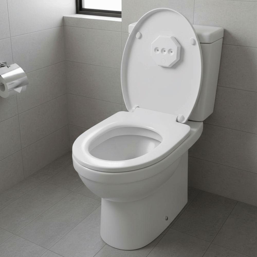 Wall-Mounted UV Toilet Sanitizer Hands-Free Toilet Sterilization Smart Toilet Cleaner  Travels