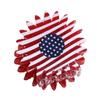 Yousheng Hair Claw Red White Blue Star Design Mini Hair Clip Independence Day Small Hair Clip Party Gatherings Patriotic Hair Accessory
