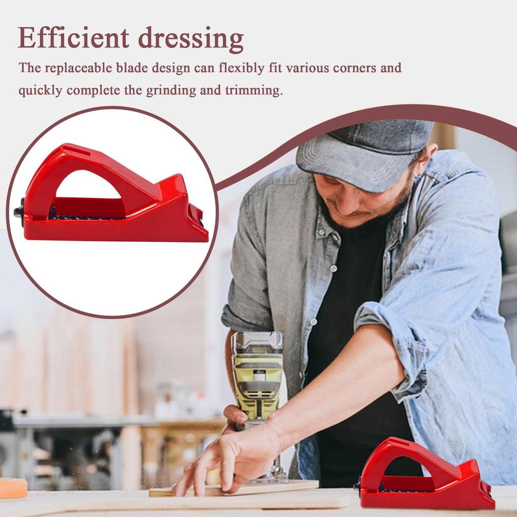 Gypsum Board Planer Manual Plasterboard Trimming Rasp Portable Planing Tool for Finishing Sculpture Art Crafting Pottery Soft
