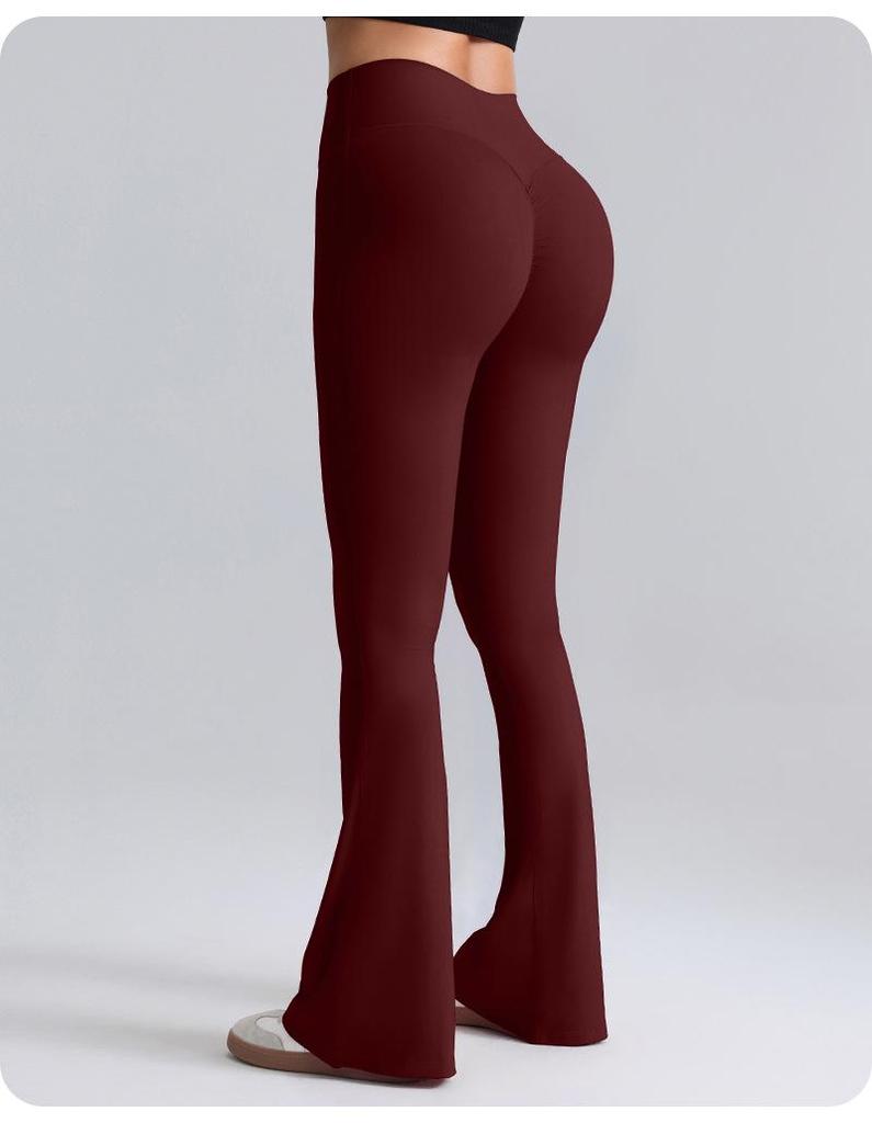 Women's High-Waist Quick-Dry Wide-Leg Yoga Pants