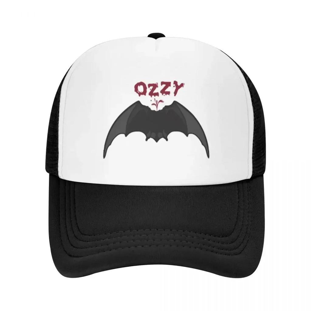 Ozzy Osbourne Father Music Bat Pool Party Mesh Baseball Caps Women Spring Unisex Beach Sun Hat Peaked Cap