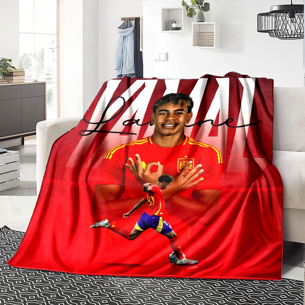 1pz Coperta Yamal5, Regalo, per Uomini e Donne, Coperta Morbida, Ottima per Divano Letto Divano Viaggio, Coperta Leggera in Flanella