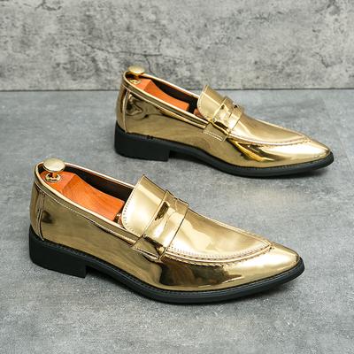 Hot Selling Men's Loafers Europe America Soft Soled Comfortable Men's Leather Casual Shoes Office Banquet Versatile Dress Shoes