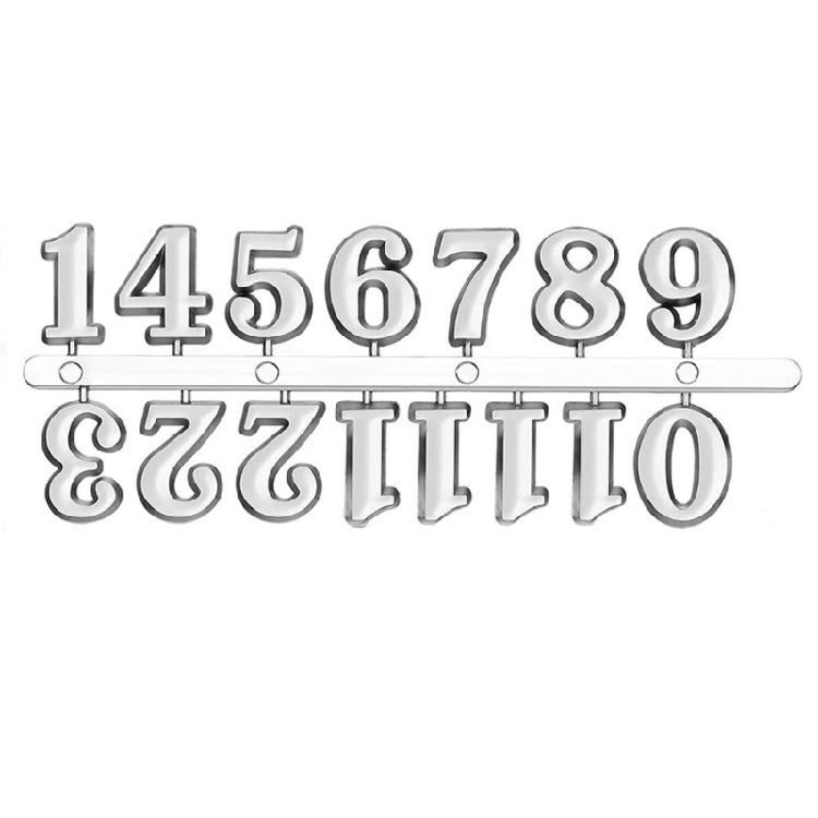 Clock Numeral Equipment Arabic/Roman Watch Clock Part for Crafting Enthusiasts